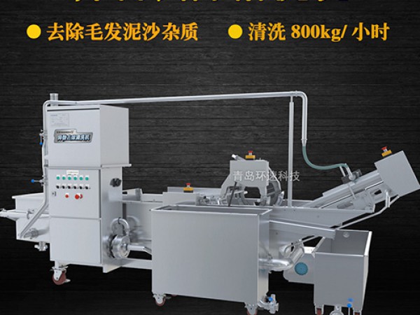 蔬菜氣泡清洗機(jī)，氣泡清洗，清洗800kg/小時(shí)